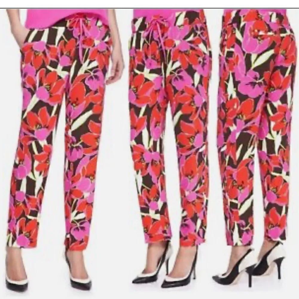 Kate Spade Sz 6 floral pants